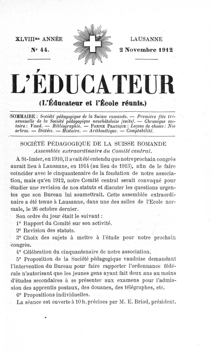 Buchumschlag - Heft 44