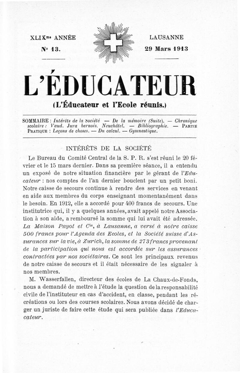 Buchumschlag - Heft 13