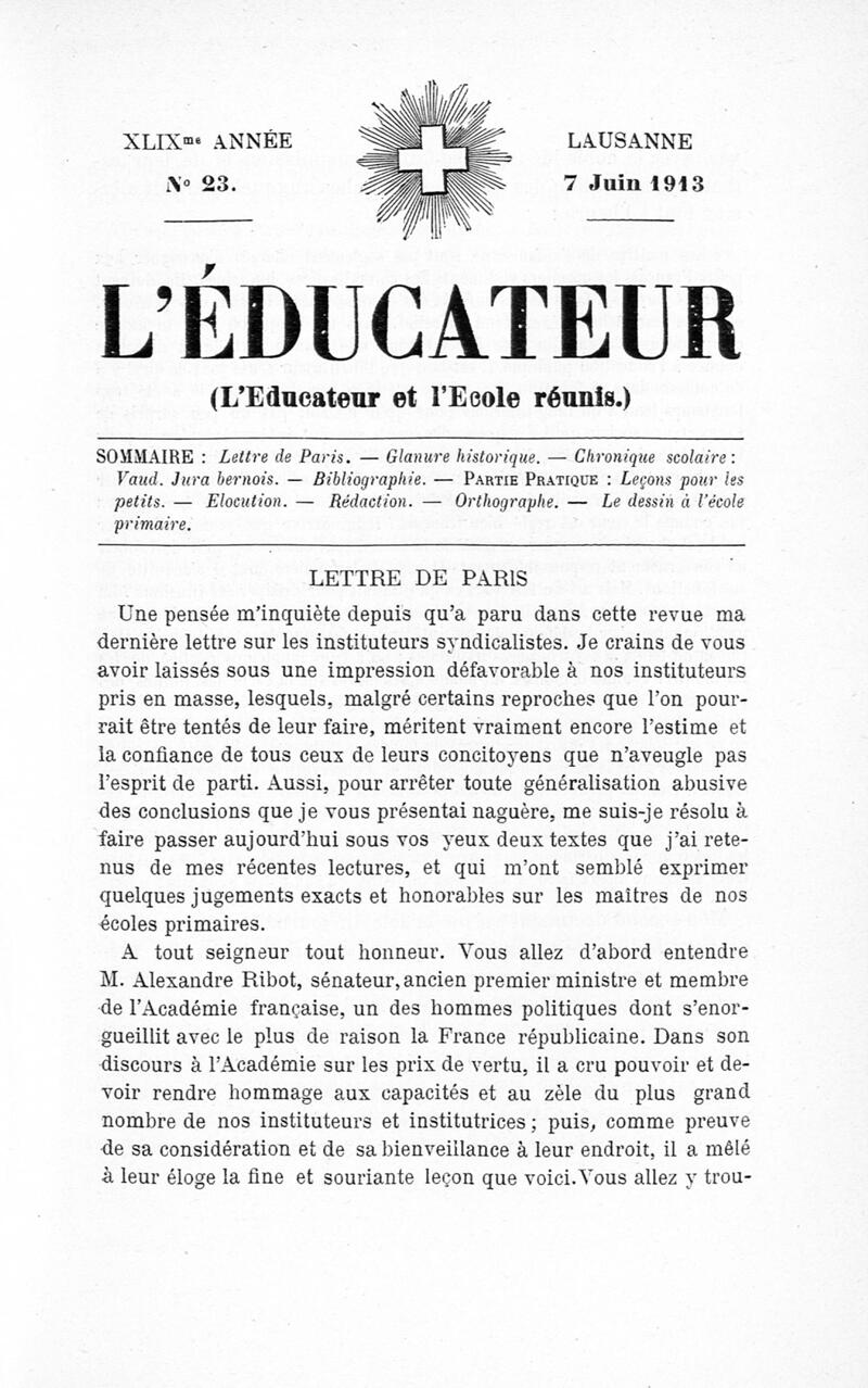 Buchumschlag - Heft 23