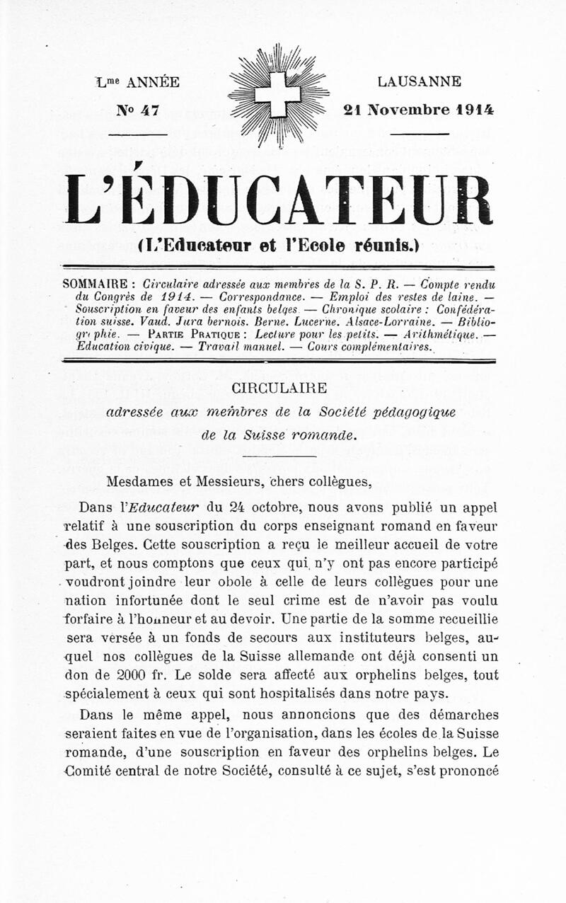 Buchumschlag - Heft 47