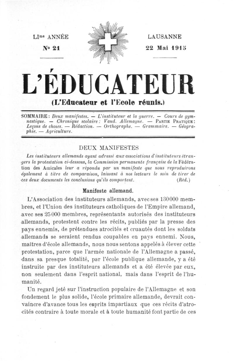 Buchumschlag - Heft 21