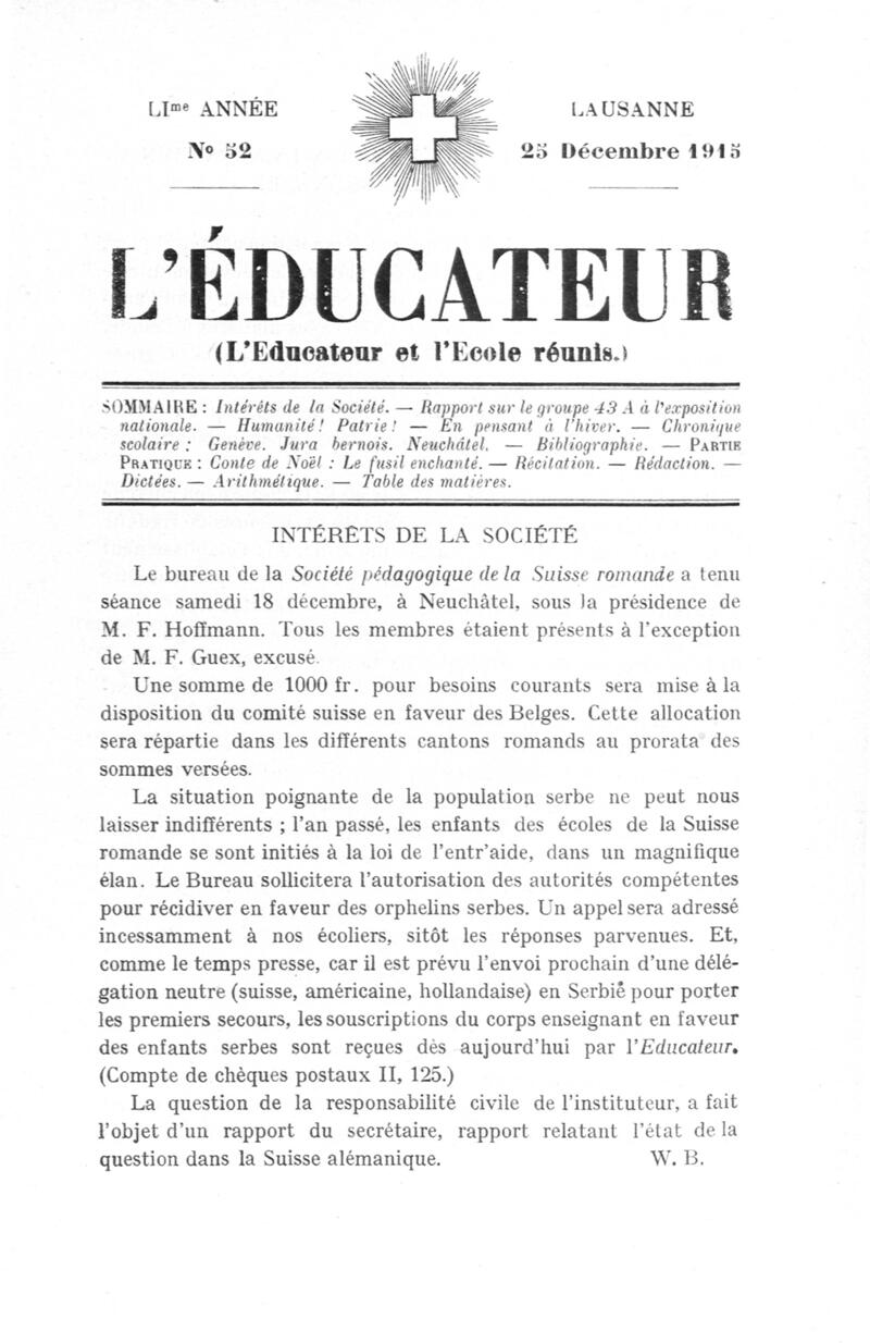 Buchumschlag - Heft 52