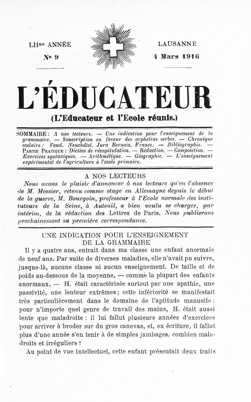 Buchumschlag - Heft 9