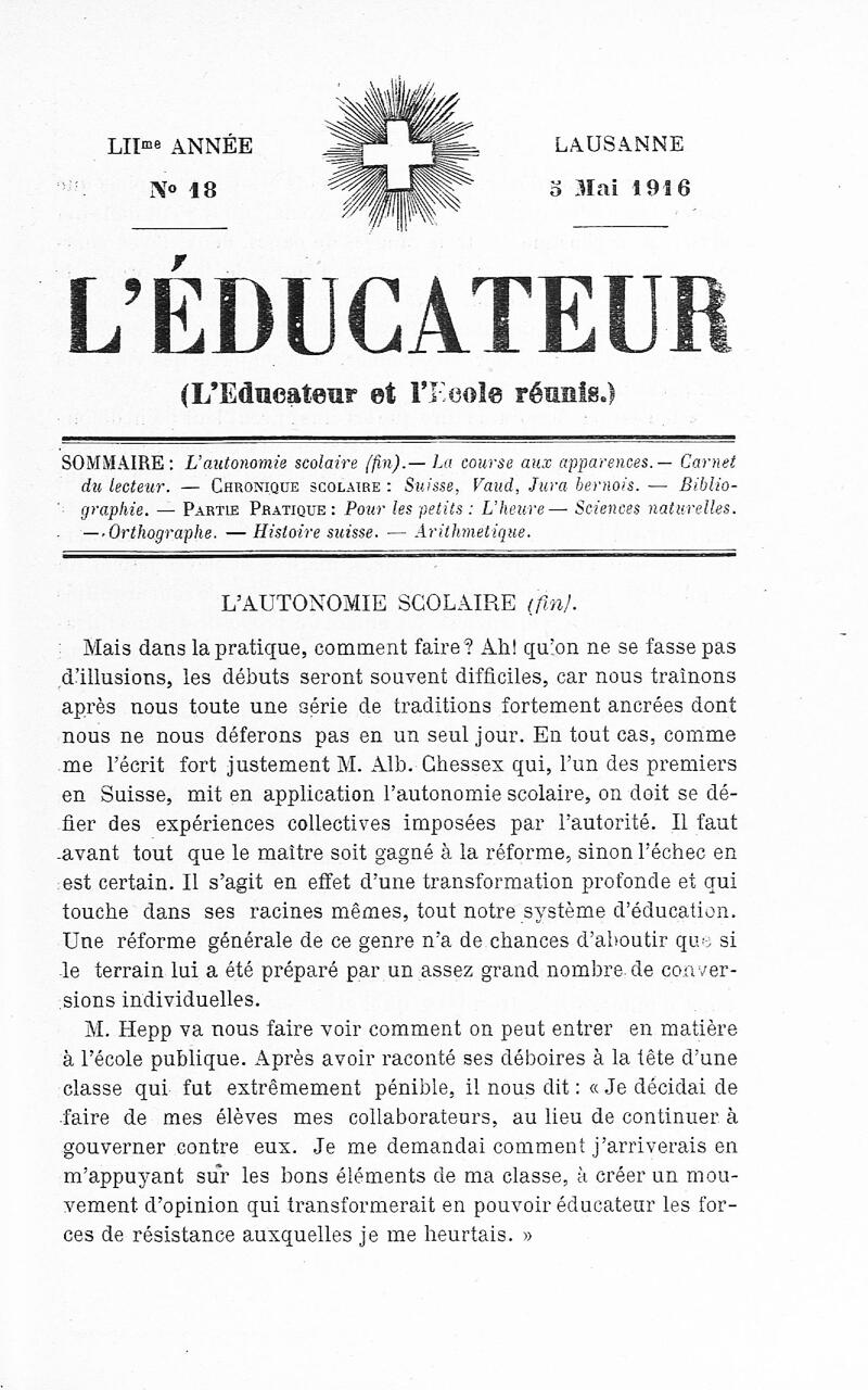 Buchumschlag - Heft 18