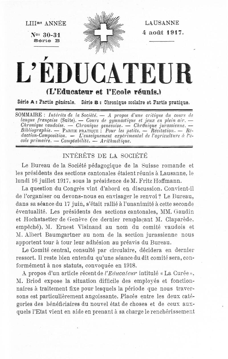 Buchumschlag - Heft 30-31