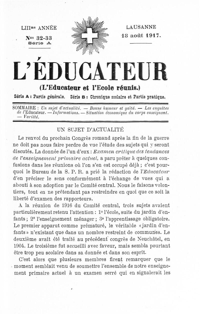 Buchumschlag - Heft 32-33