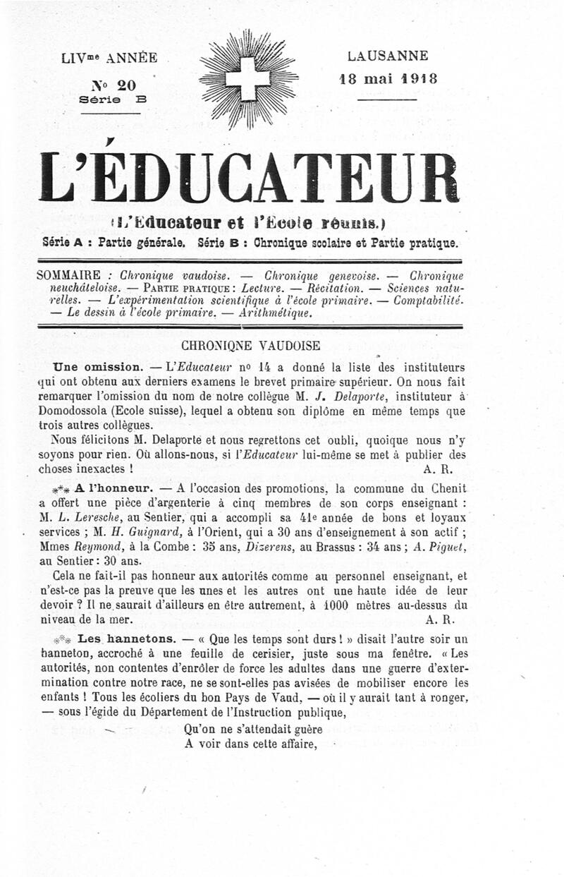 Buchumschlag - Heft 20