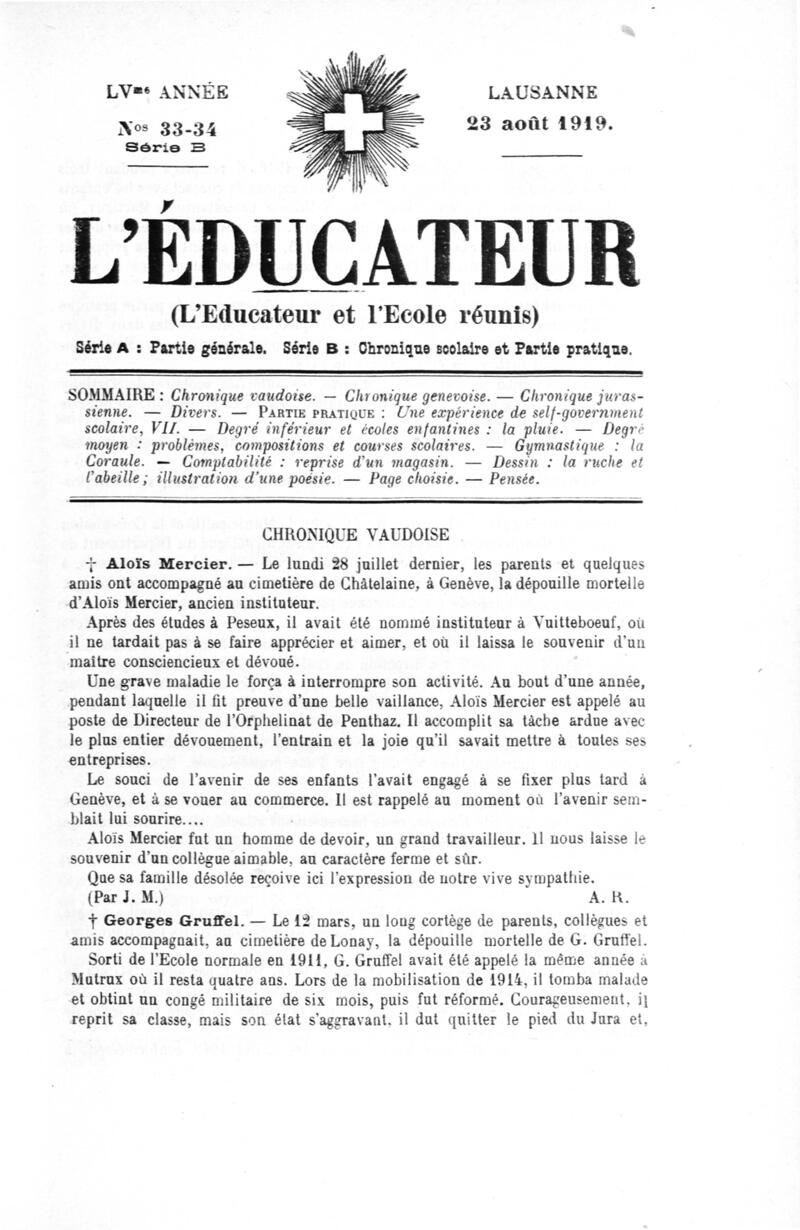 Buchumschlag - Heft 33-34