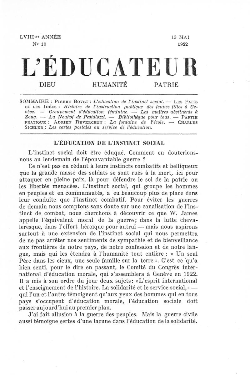 Buchumschlag - Heft 10