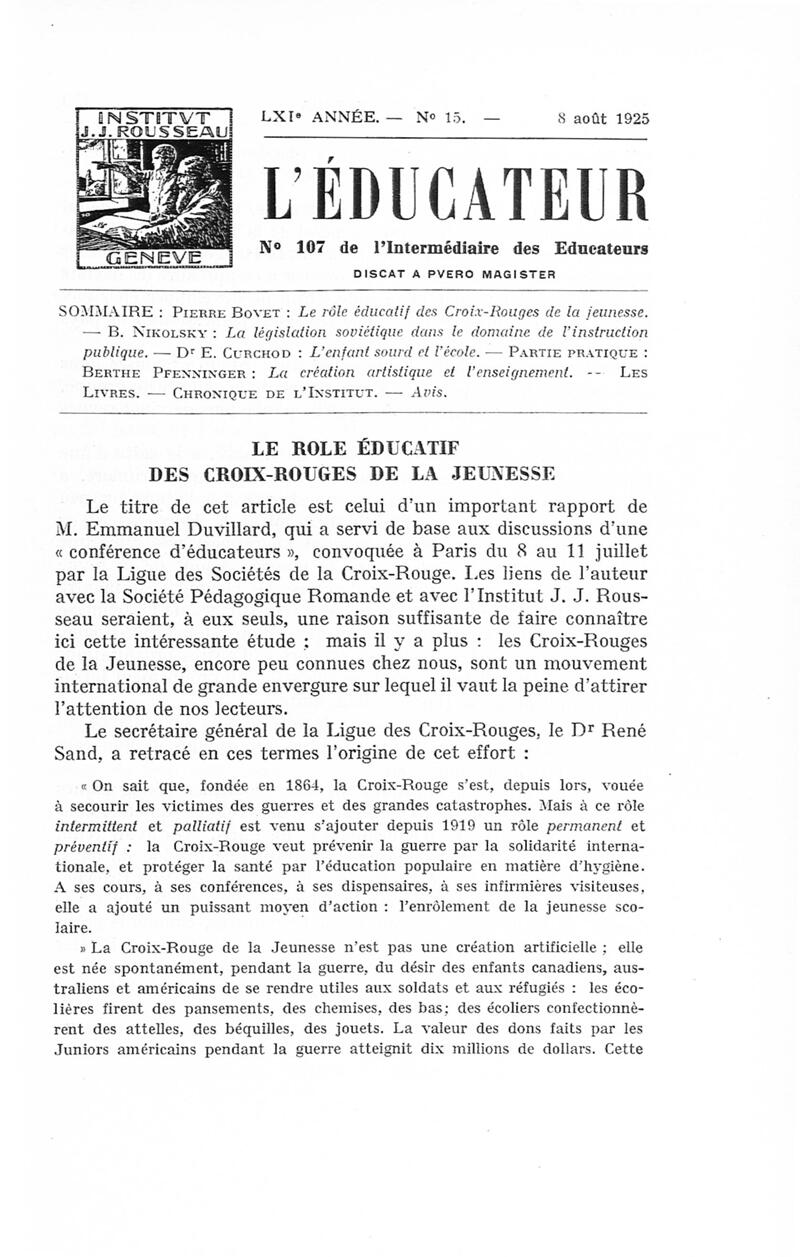 Buchumschlag - Heft 15