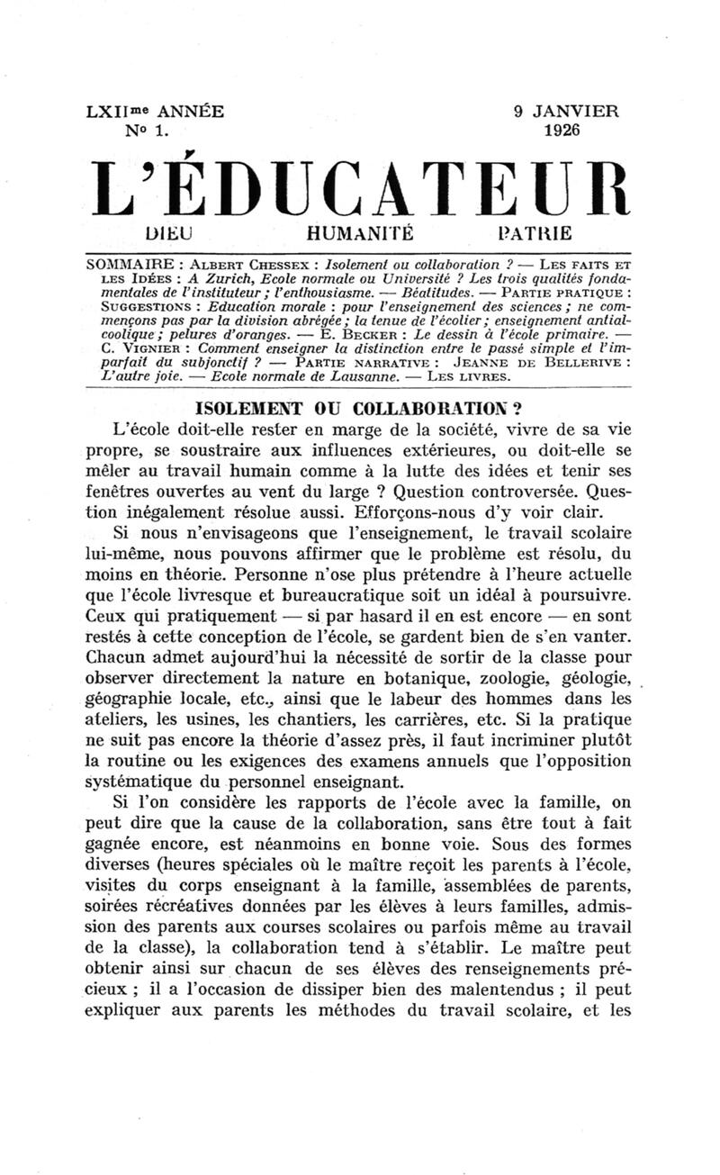 Buchumschlag - Heft 1