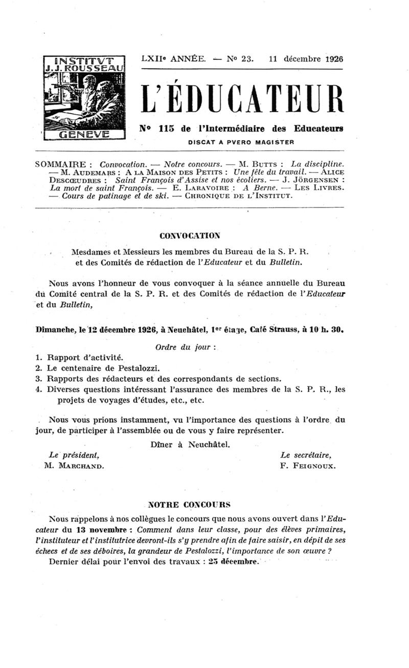 Buchumschlag - Heft 23