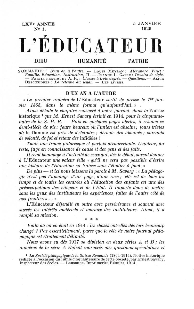 Buchumschlag - Heft 1