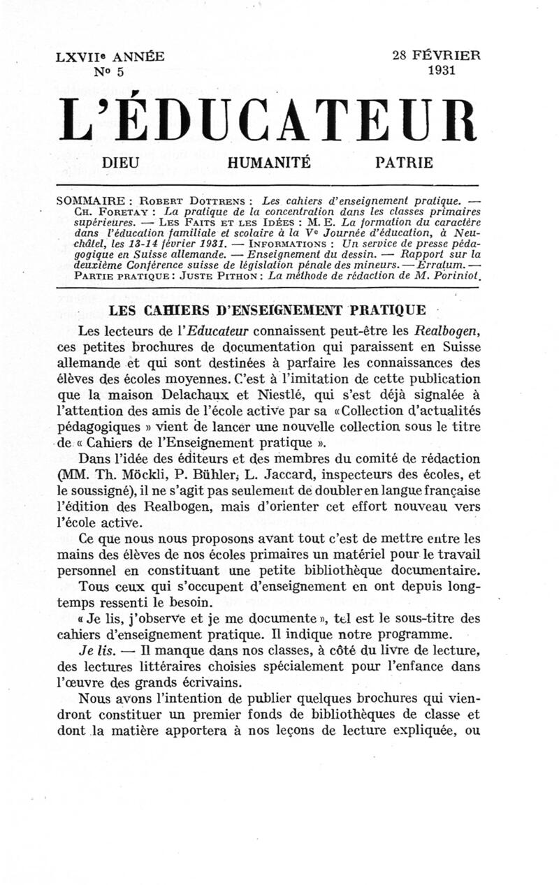 Buchumschlag - Heft 5