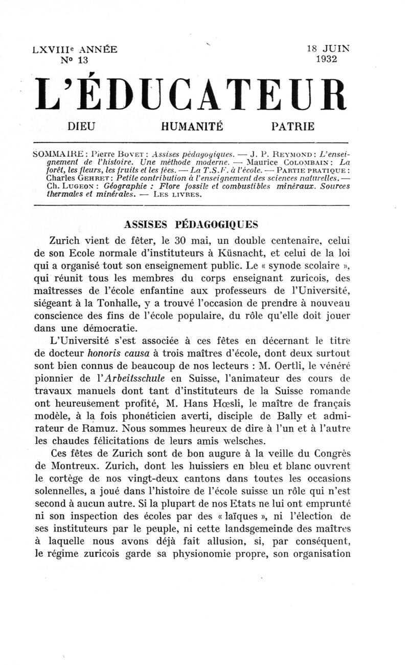 Buchumschlag - Heft 13