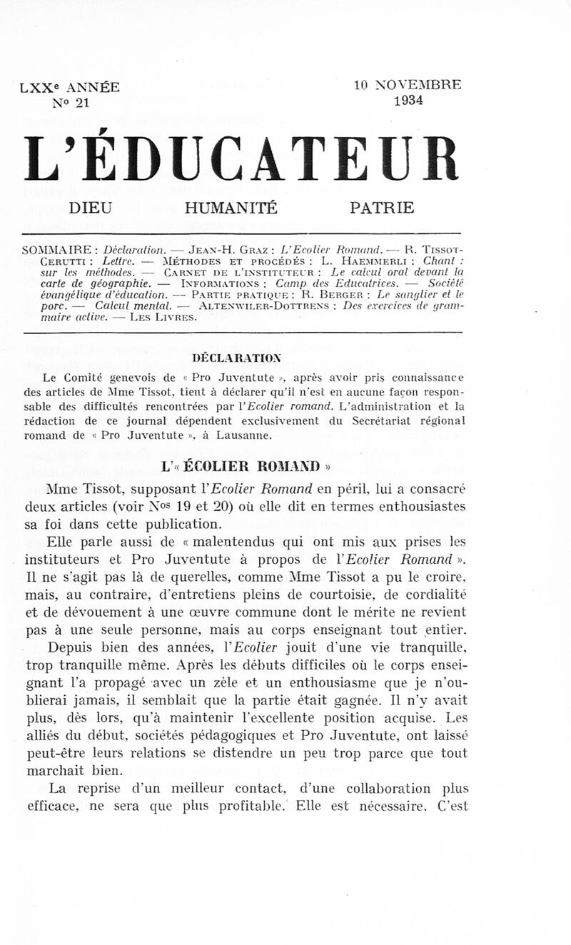 Buchumschlag - Heft 21