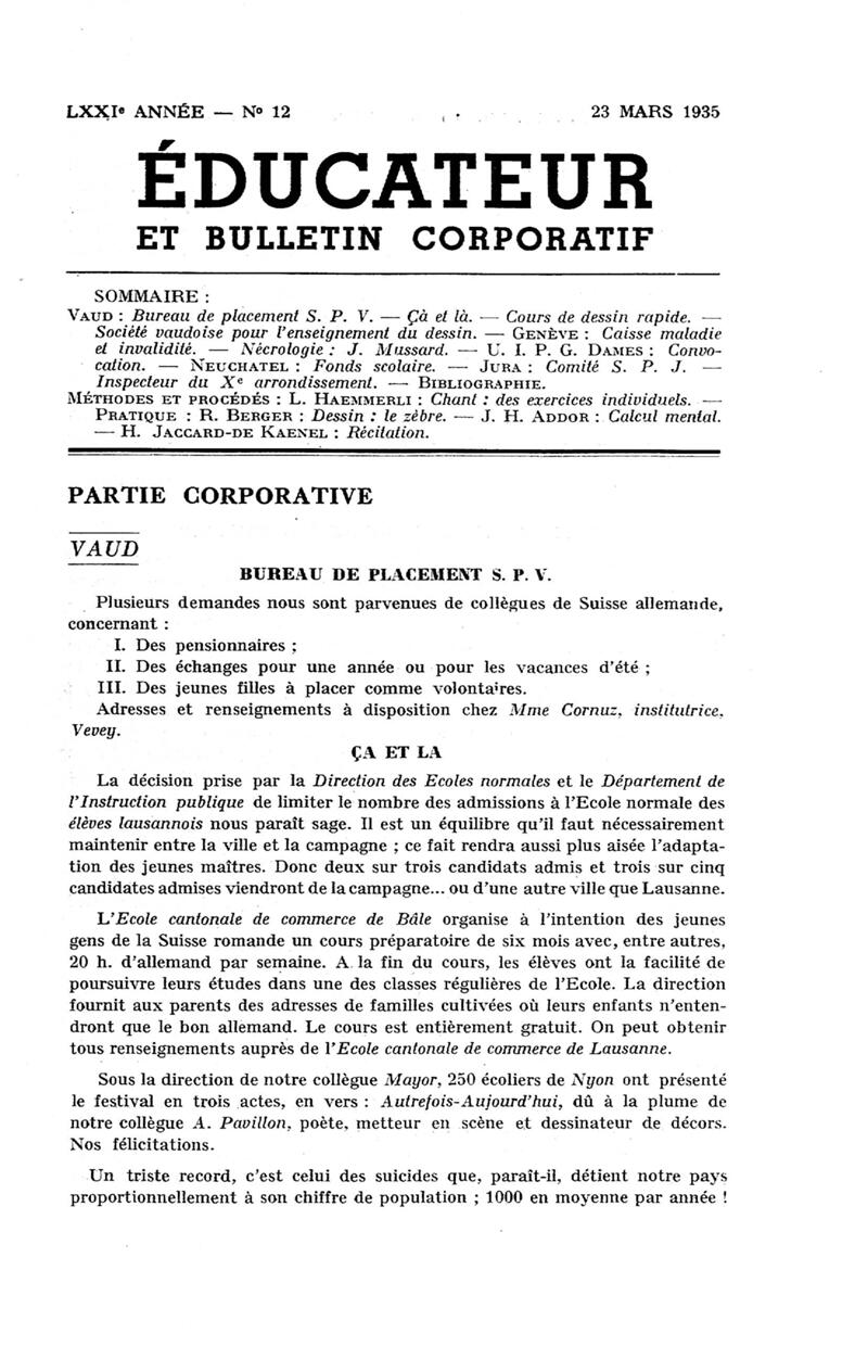 Buchumschlag - Heft 12