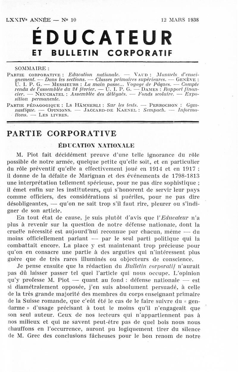 Buchumschlag - Heft 10