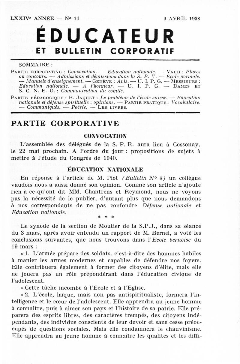 Buchumschlag - Heft 14