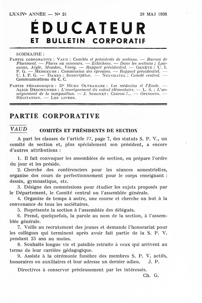 Buchumschlag - Heft 21