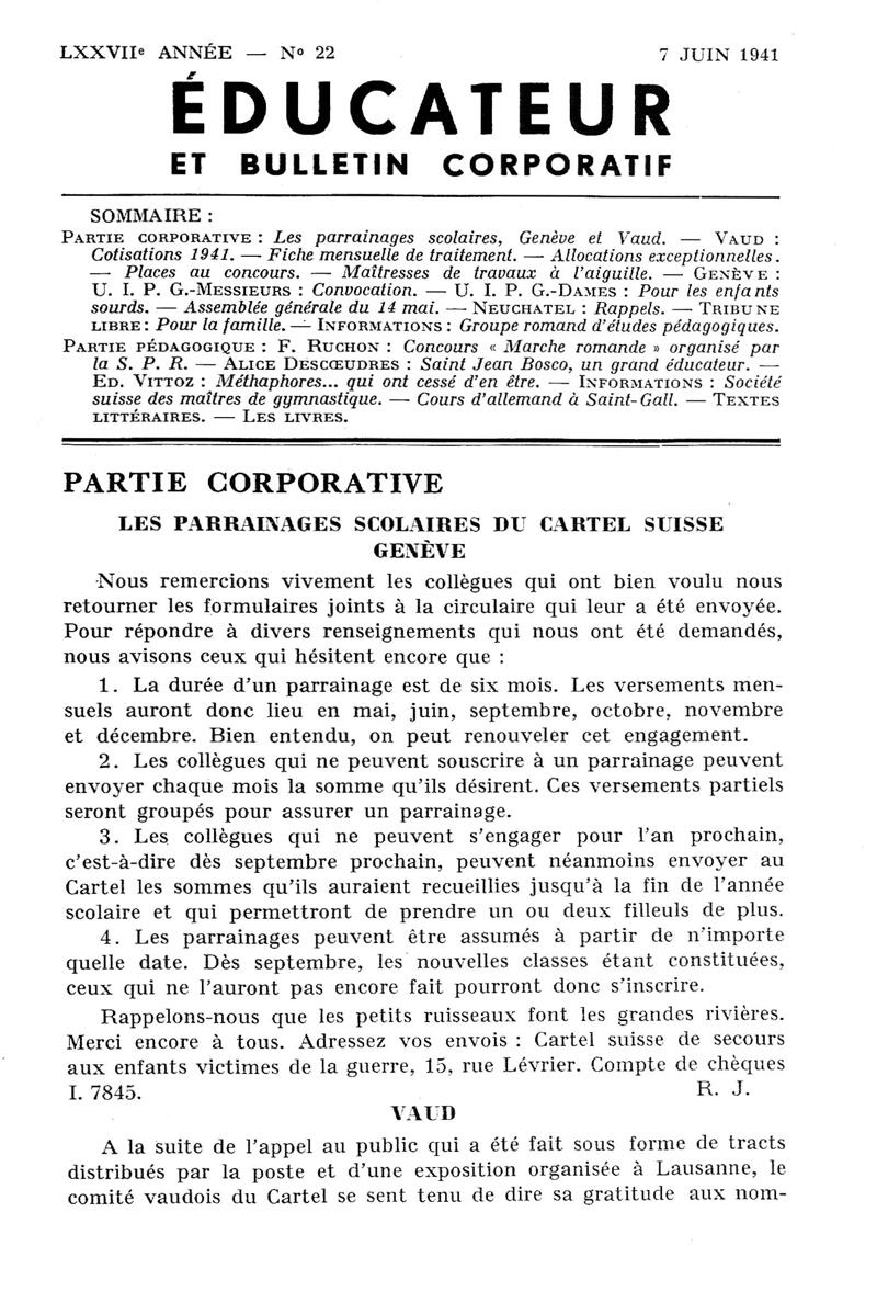 Buchumschlag - Heft 22