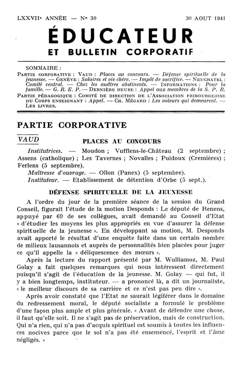 Buchumschlag - Heft 30
