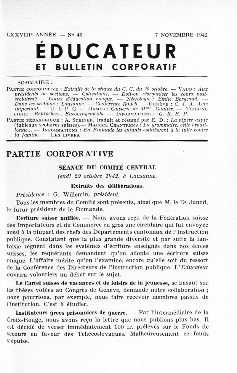 Buchumschlag - Heft 40