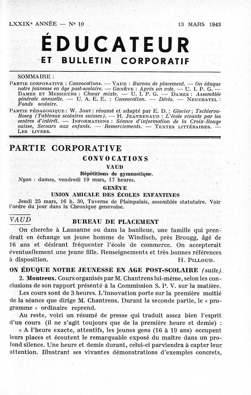 Buchumschlag - Heft 10