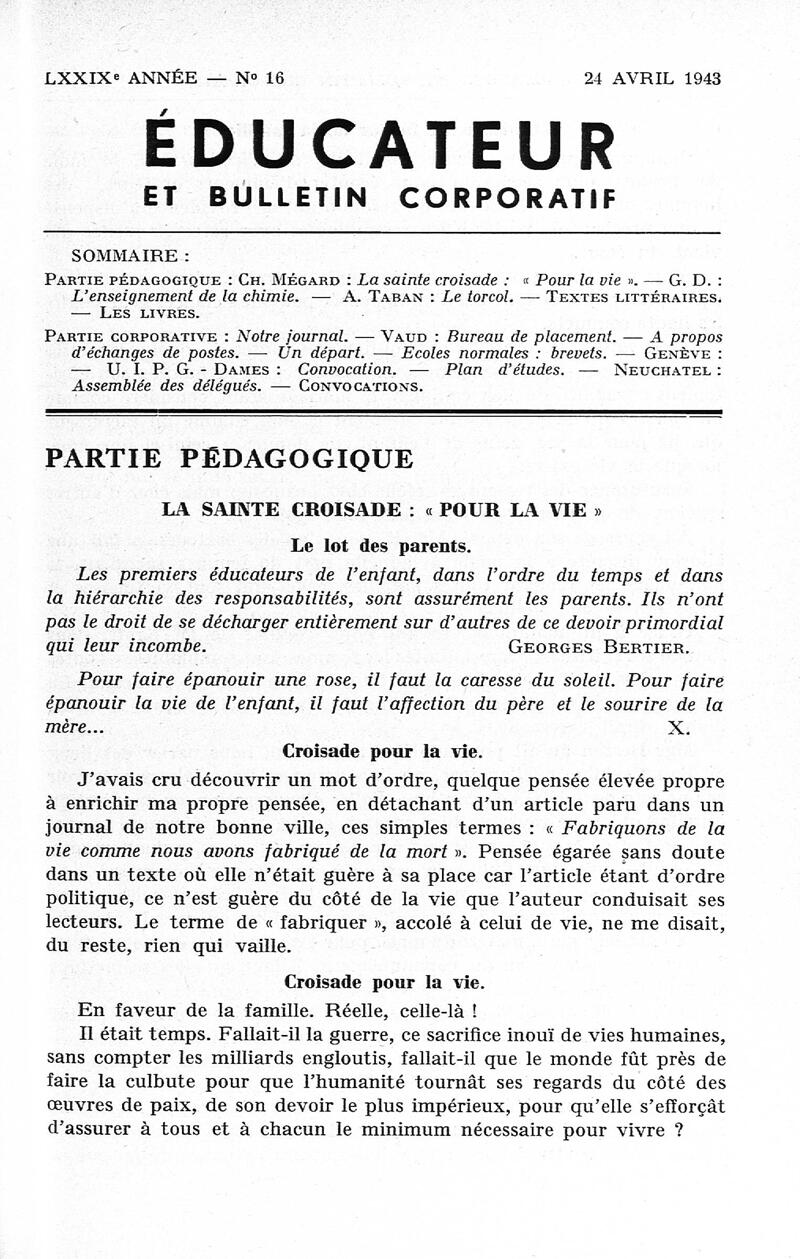 Buchumschlag - Heft 16