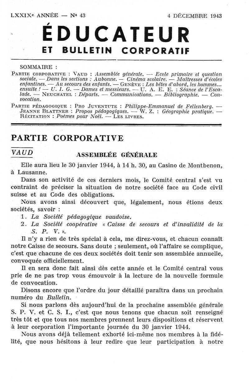 Buchumschlag - Heft 43