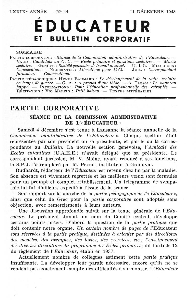 Buchumschlag - Heft 44