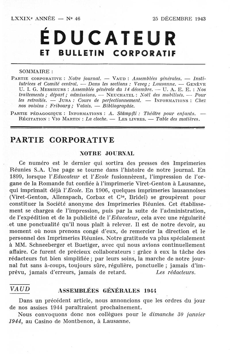 Buchumschlag - Heft 46