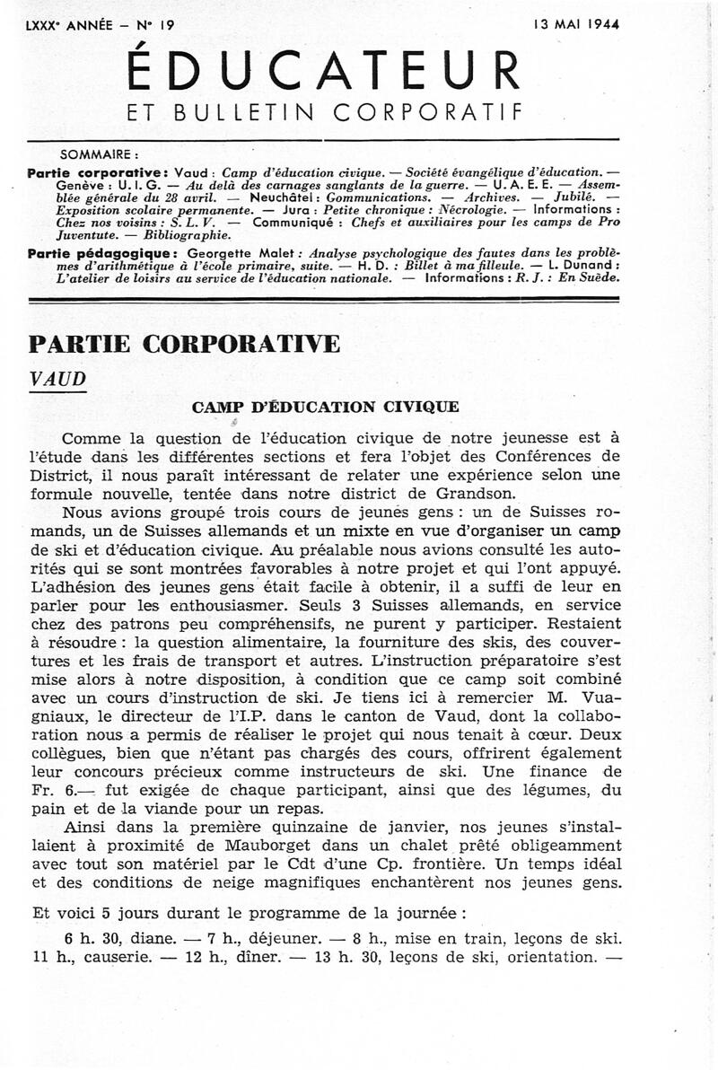 Buchumschlag - Heft 19