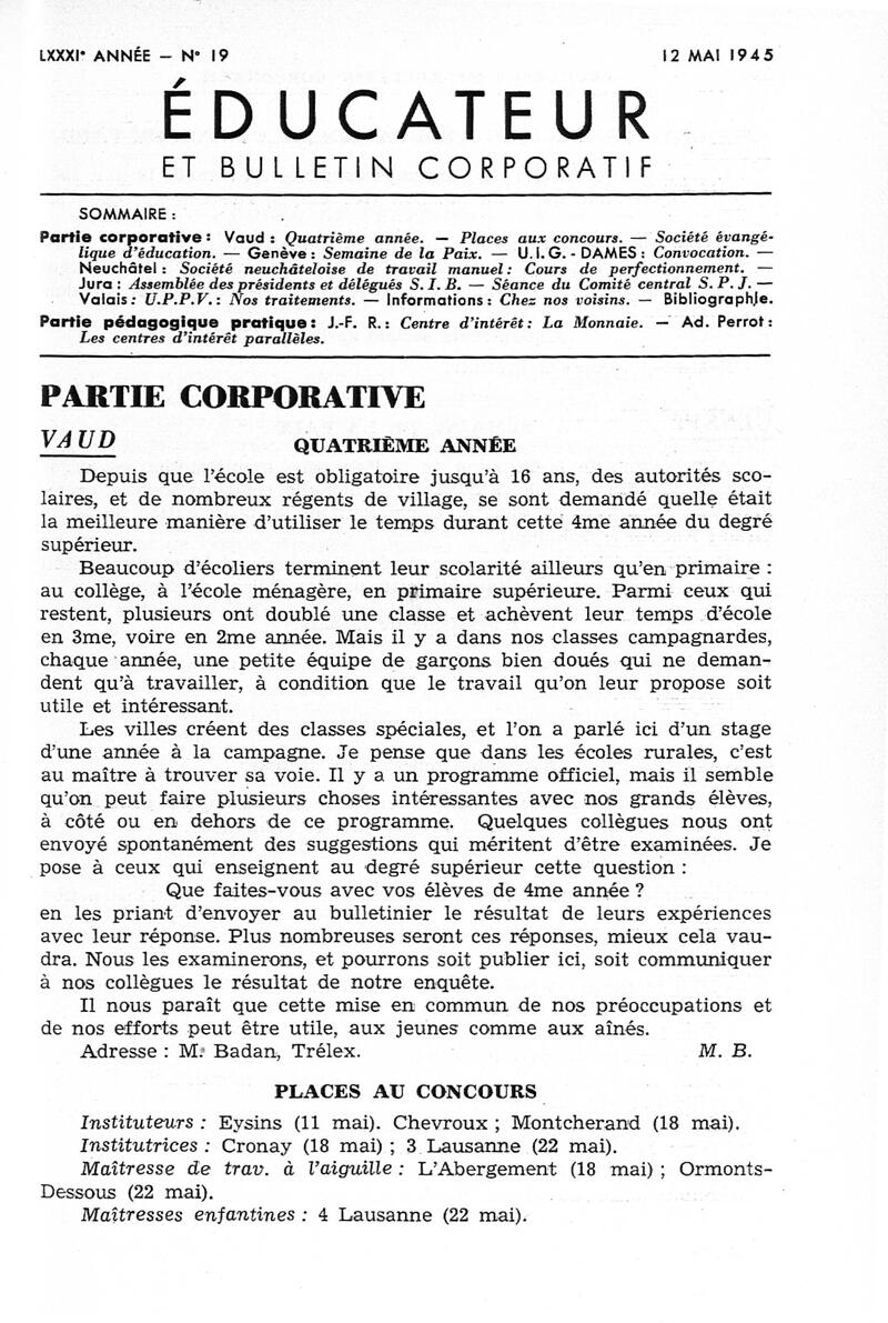 Buchumschlag - Heft 19