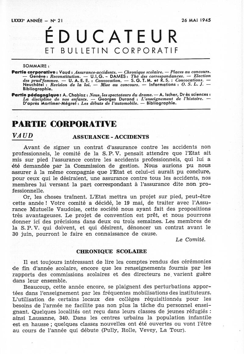 Buchumschlag - Heft 21