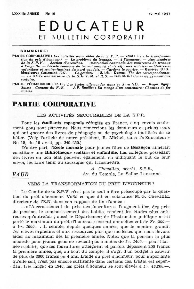 Buchumschlag - Heft 19