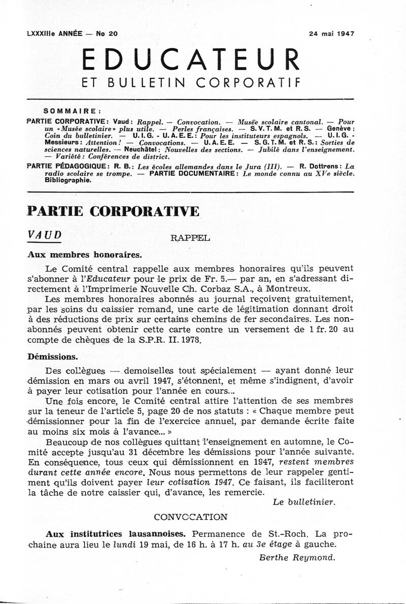 Buchumschlag - Heft 20