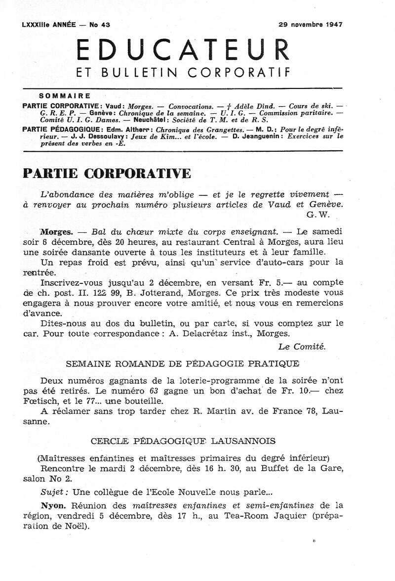 Buchumschlag - Heft 43