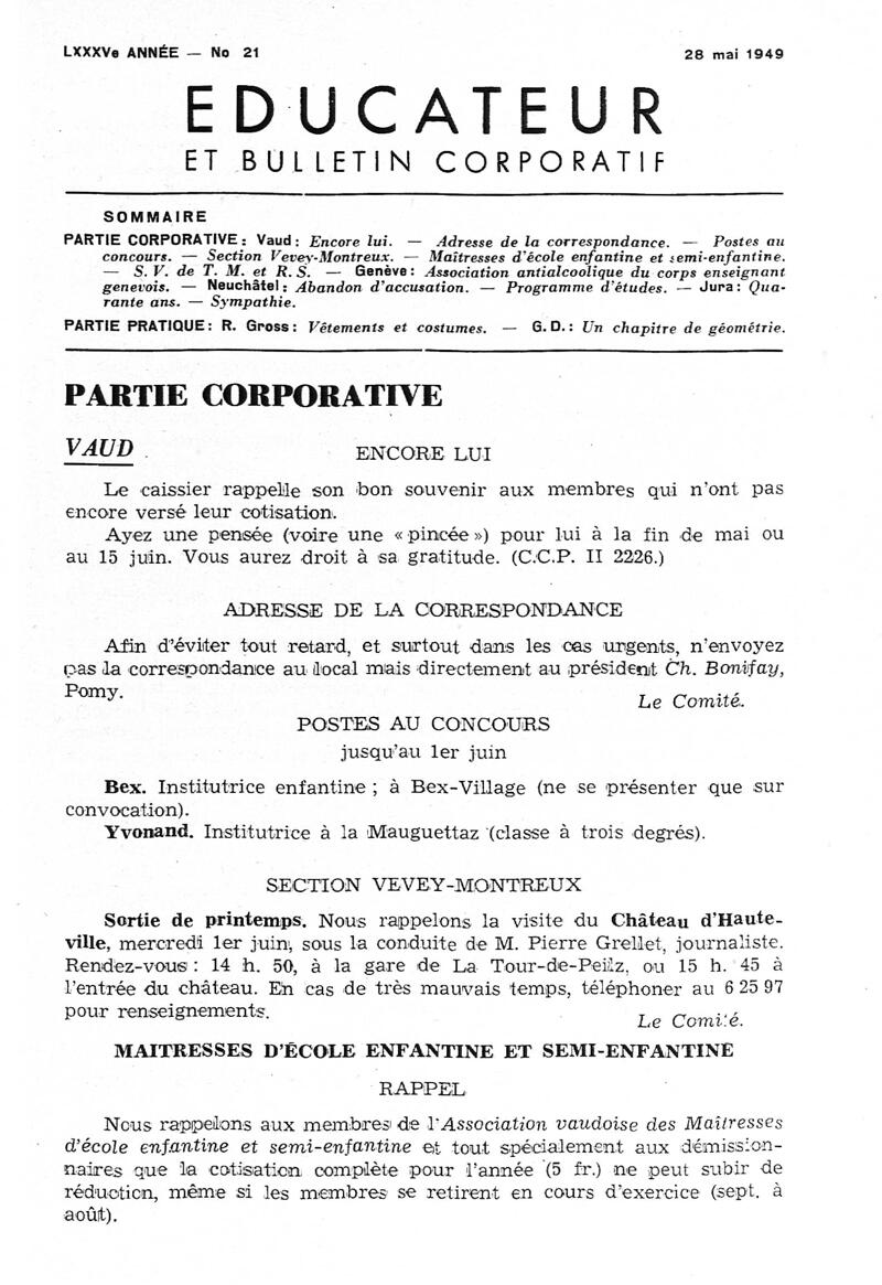 Buchumschlag - Heft 21