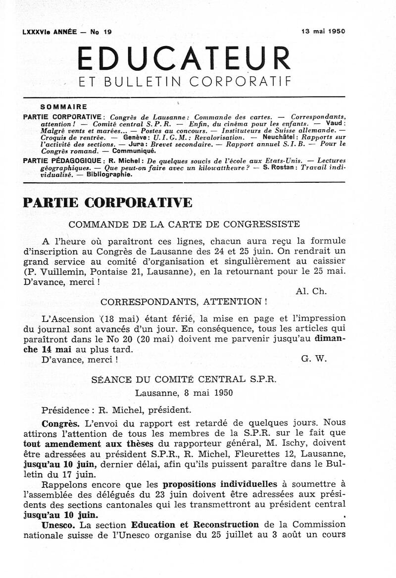 Buchumschlag - Heft 19