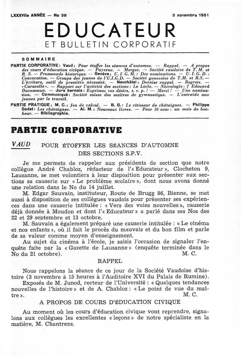 Buchumschlag - Heft 38