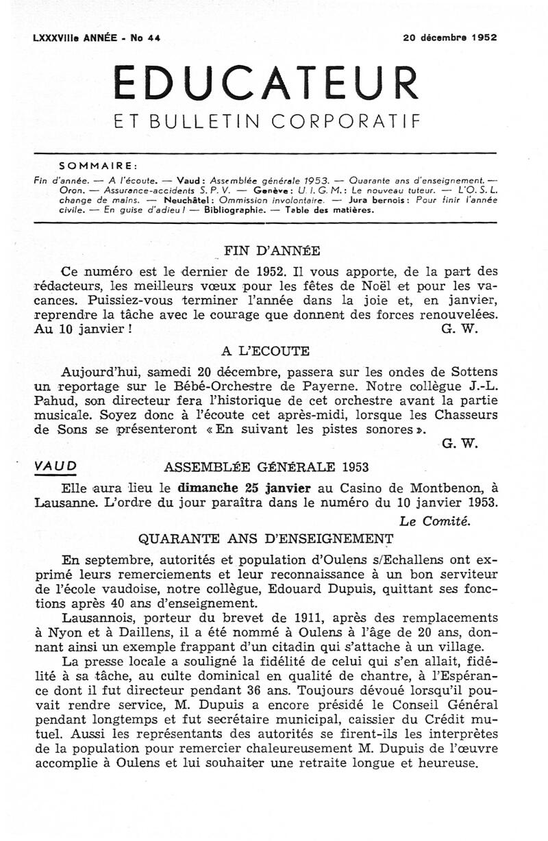 Buchumschlag - Heft 44