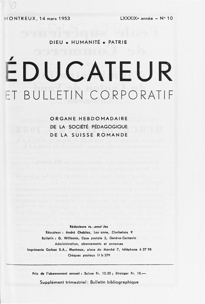 Buchumschlag - Heft 10