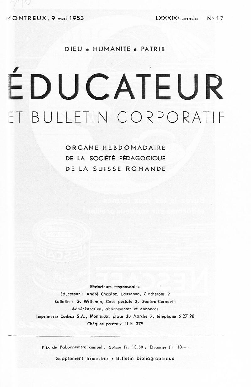 Buchumschlag - Heft 17