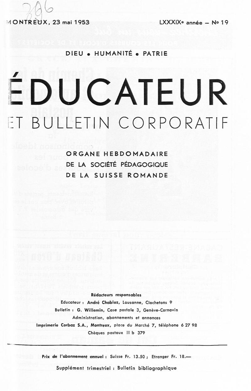 Buchumschlag - Heft 19