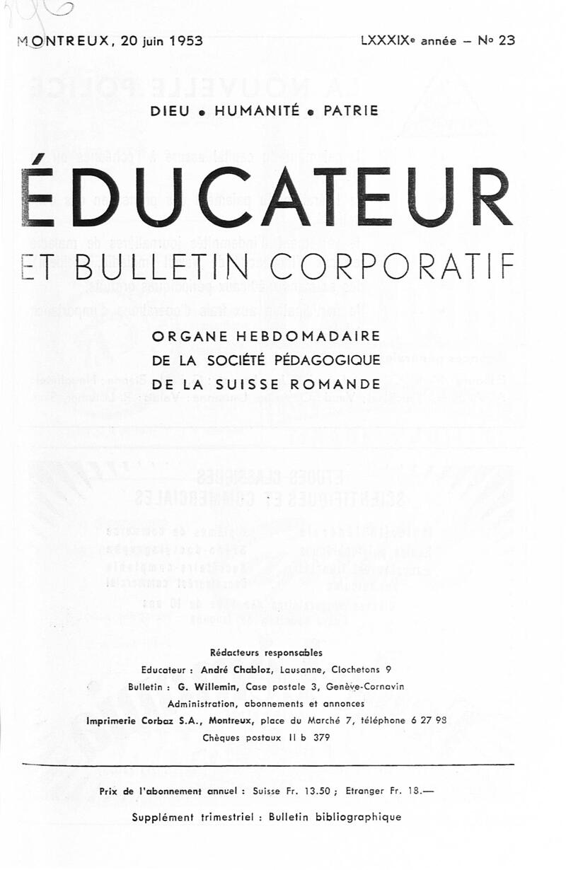 Buchumschlag - Heft 23