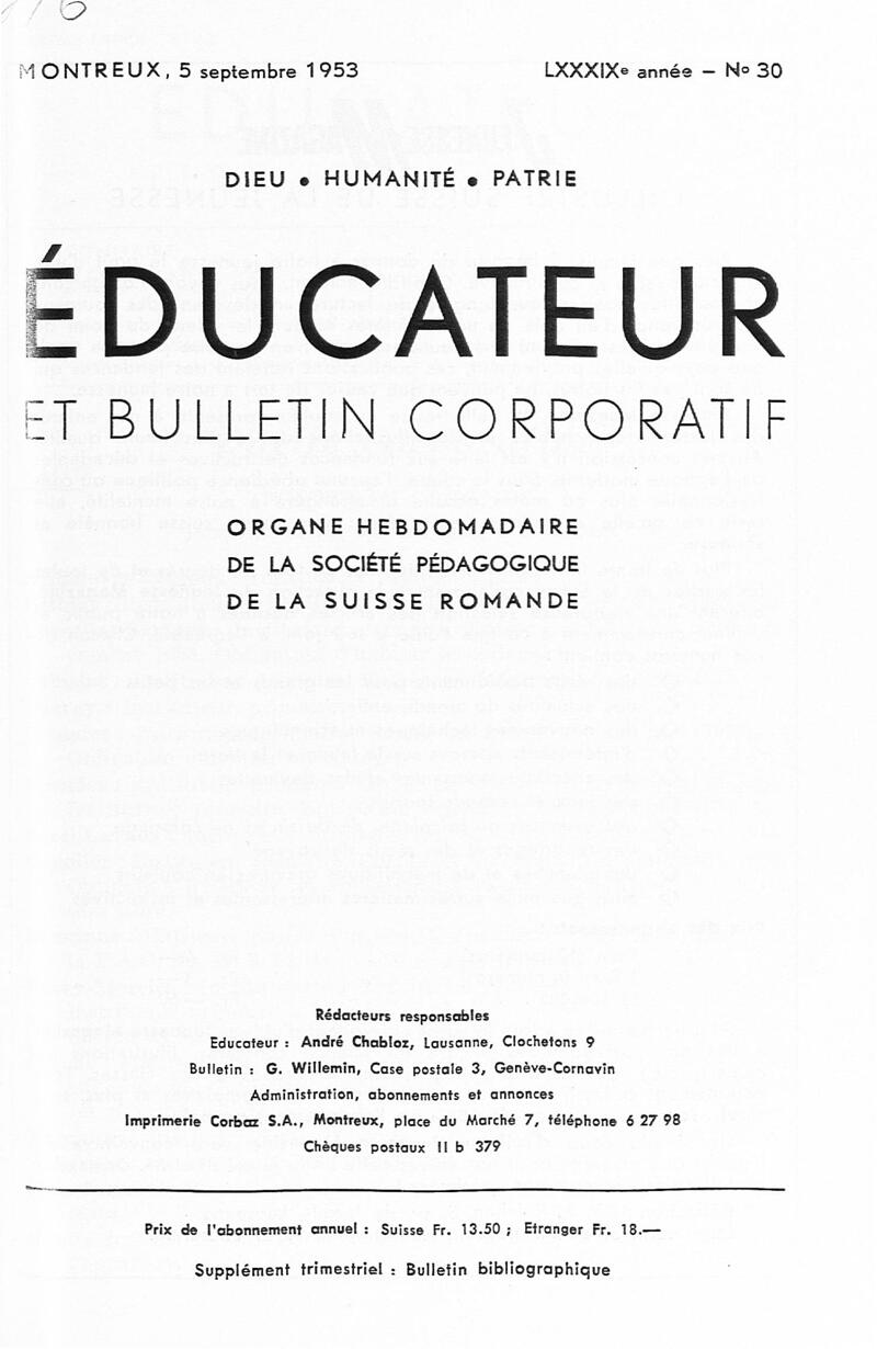 Buchumschlag - Heft 30