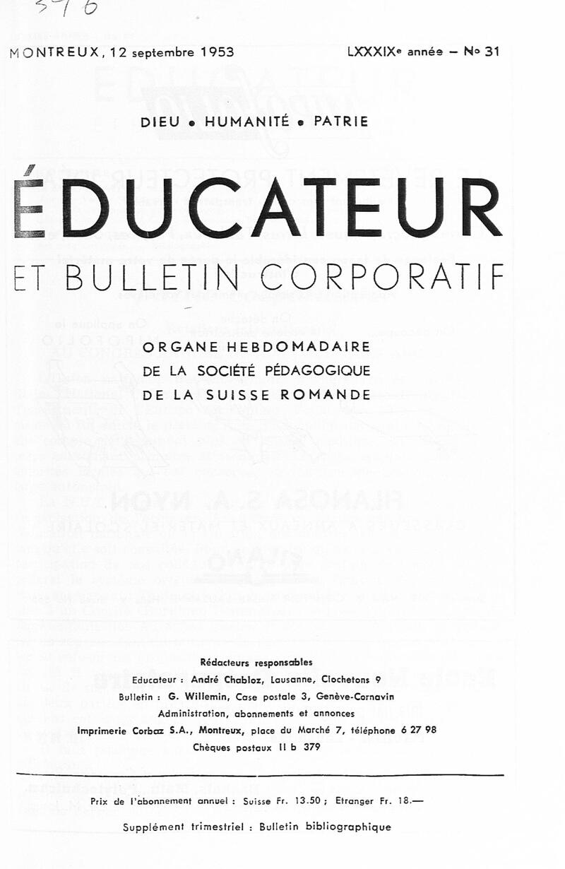 Buchumschlag - Heft 31