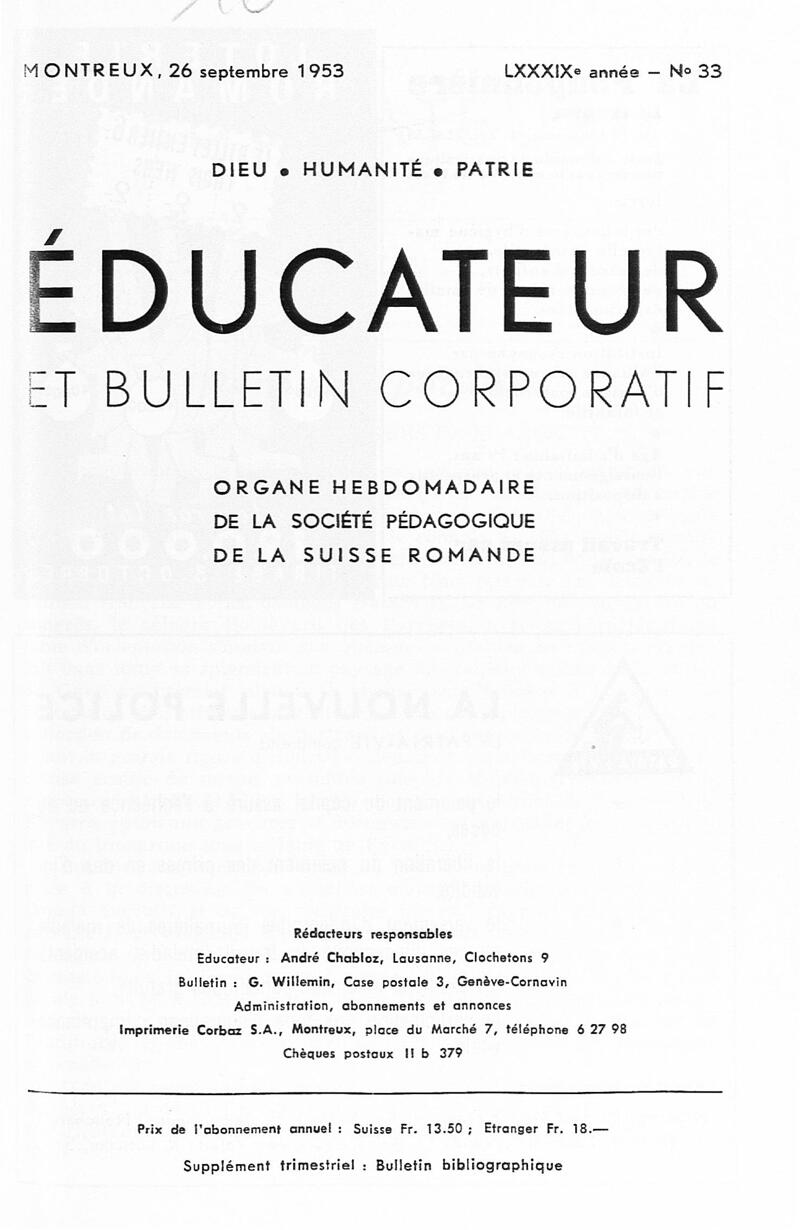 Buchumschlag - Heft 33