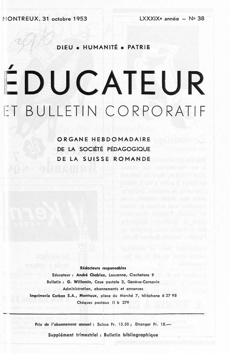 Buchumschlag - Heft 38